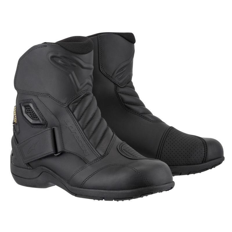 バイクウェア・装備 Alpinestars New Land Drystar Мотоботы Alpinestars New Land Gore-Tex Black купить от 12 150 грн